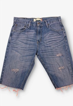 Vintage Levi's 527 Cut Off Denim Shorts Pink/Blue BV19351 