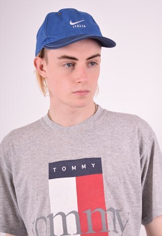 NIKE MENS VINTAGE CAP ONE SIZE BLUE 90S