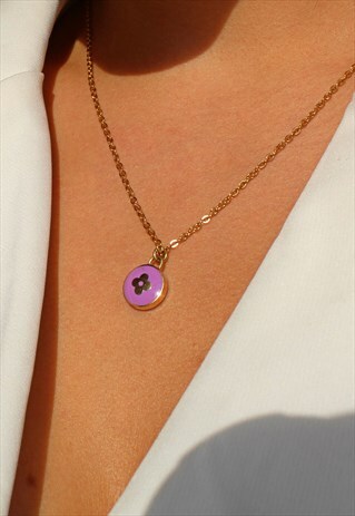 Reworked Louis Vuitton pendant necklace up-cycle | Boutique Secondlife | ASOS Marketplace