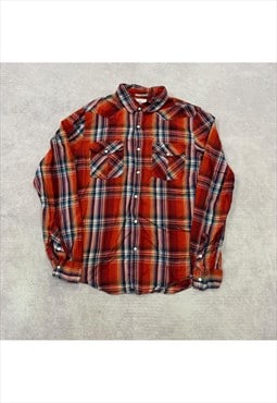 Vintage Western Shirt Men's L