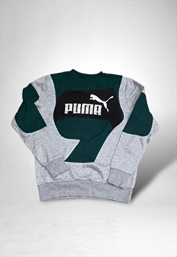 Reworked Puma Embroidered Sweatshirt