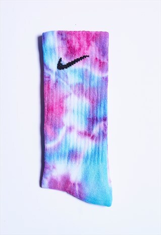 CUSTOM TIE-DYE SOCKS - TANGO ICE BLAST