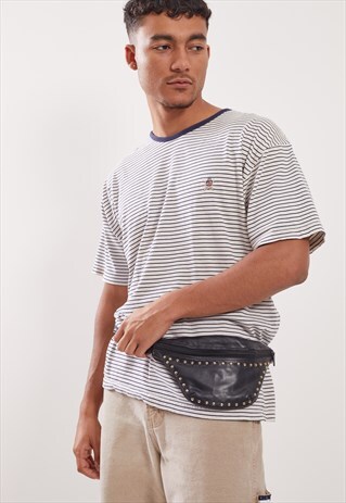 VINTAGE FAUX LEATHER FESTIVAL BUM BAG