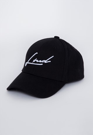 LOUD BLACK AND WHITE SIGNATURE CAP