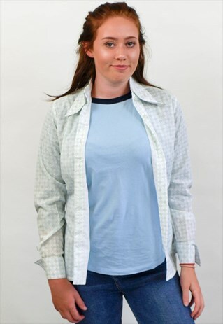VINTAGE ABSTRACT PATTERN SHIRT