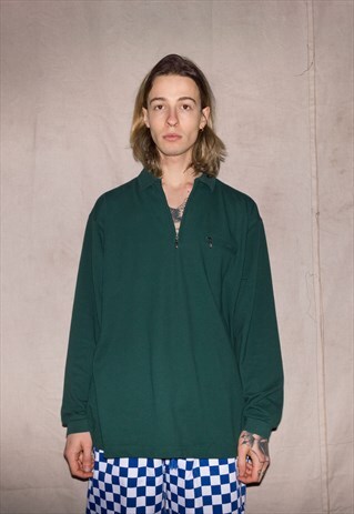 90S VERY NORMCORE CLASSIC UNISEX POLO SWEATSHIRT
