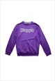 Vintage Kappa 90s Purple Crew Neck Sweatshirt Sweater