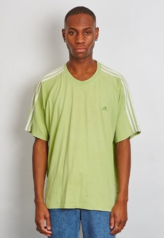 VINTAGE 90'S ADIDAS SAGE GREEN T-SHIRT