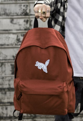 ART DISCO 'FOX' BACKPACK IN RUST