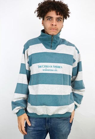 VINTAGE 90'S 1/4 ZIP SWEATSHIRT