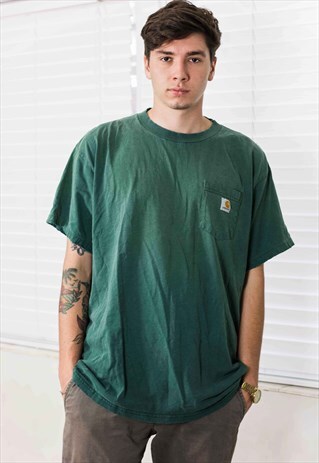 VINTAGE CARHARTT T-SHIRT LOGO 90S X 12.1