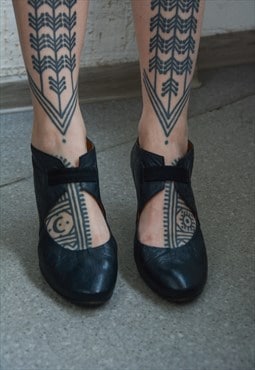 Vintage Authentic Black Leather CHLOE Shoes
