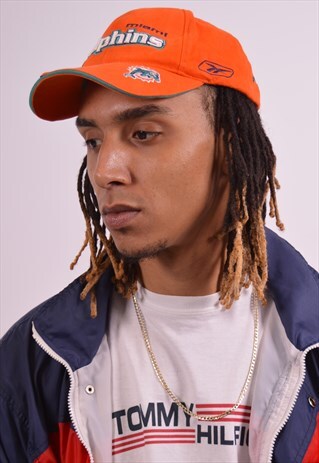 VINTAGE REEBOK NFL DOLPHINS CAP ORANGE