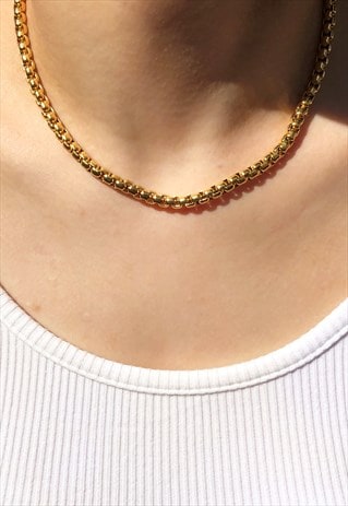 CHUNKY ROPE CHAIN NECKLACE