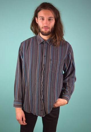 VINTAGE 90'S STRIPED SHIRT