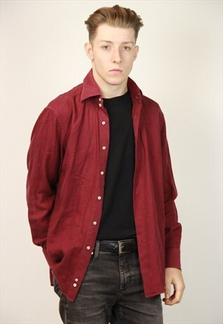VINTAGE MAROON SHIRT