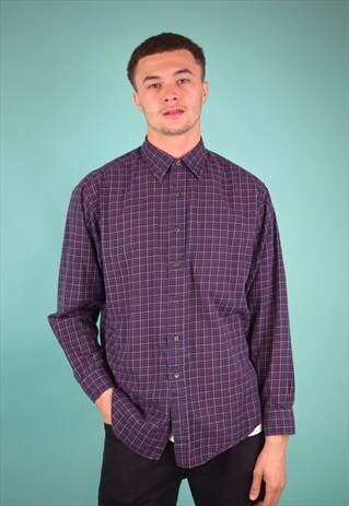 VINTAGE 90'S CHECKED SHIRT