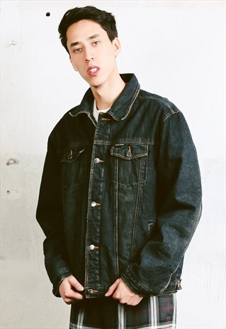 VINTAGE 90S PADDED DENIM JACKET