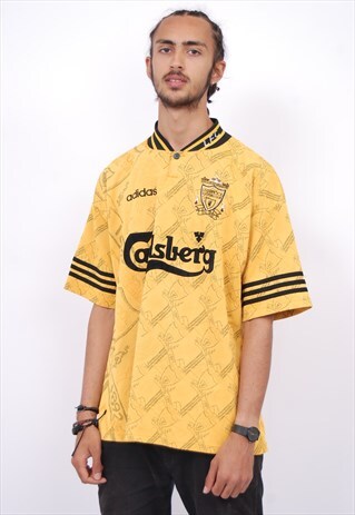 VINTAGE 94/96 LIVERPOOL AWAY FOOTBALL SHIRT
