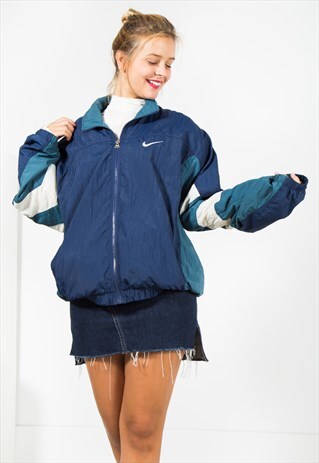 VINTAGE 80'S USA NIKE SHELL SPORT JACKET / S1589