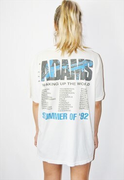 Vintage Bryan ADAMS Summer of '92 Tour Band Festival T-Shirt