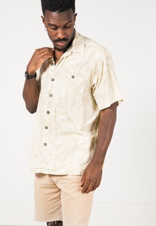 VINTAGE 80S HAWAIIAN SHIRT / S1708
