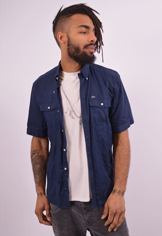 VINTAGE LACOSTE SHIRT NAVY BLUE