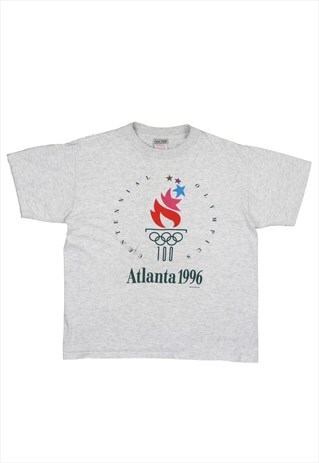 1996 ATLANTA OLYMPICS SINGLE STITCH T-SHIRT, ONEITA LABEL