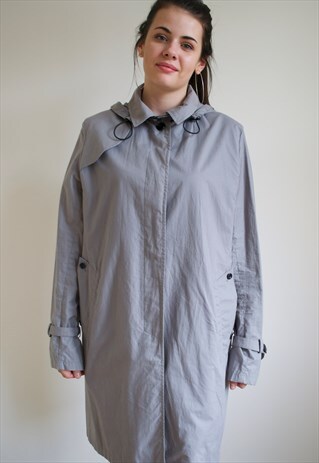 VINTAGE AQUASCUTUM HOODED COAT