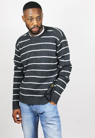 RETRO / 90'S / RALPH LAUREN / GREY JUMPER