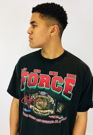 USA DRAG RACE JOHN FORCE T SHIRT