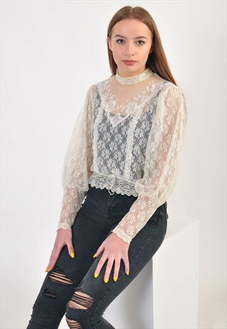 VINTAGE 70'S BLOUSE