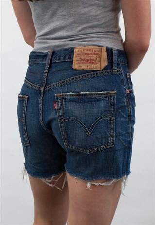 VINTAGE LEVIS 501 DENIM SHORTS