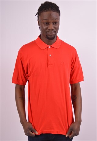VINTAGE SERGIO TACCHINI POLO SHIRT RED