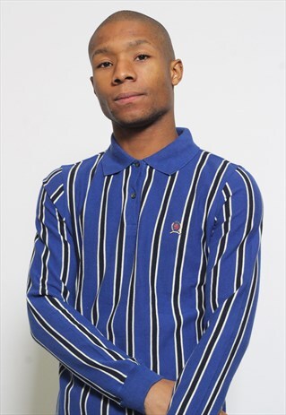 VINTAGE TOMMY HILFIGER STRIPED POLO SHIRT