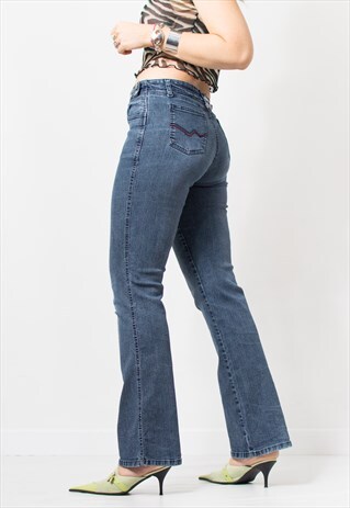 Vintage Y2K jeans mid waist Adolfo women size M