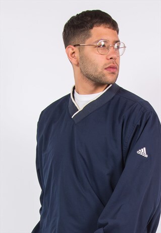 ADIDAS PULLOVER WINDBREAKER TRAINING SWEATSHIRT