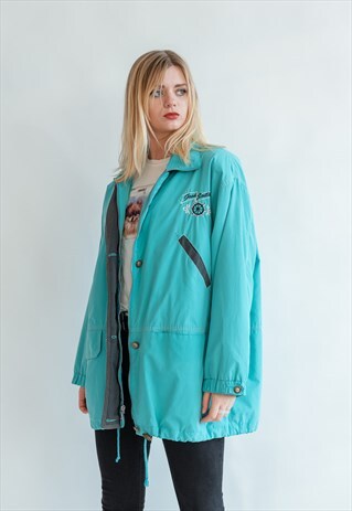 VINTAGE 80S MARINE WINDBREAKER JACKET