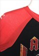 FOREVER21 90'S ACDC CREWNECK 3/4 SLEEVE T SHIRT SMALL BLACK