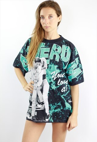 RETRO AMSTERDAM T-SHIRT OVERSIZED VINTAGE T-SHIRT