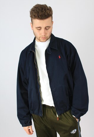 RALPH LAUREN CLASSIC HARRINGTON BOMBER JACKET
