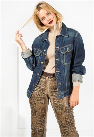 VINTAGE 80S LEE DENIM JACKET / S1531