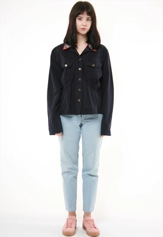 90S VINTAGE KENZO JEANS DENIM COTTON SHIRT 453