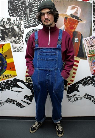VINTAGE DENIM DUNGAREES