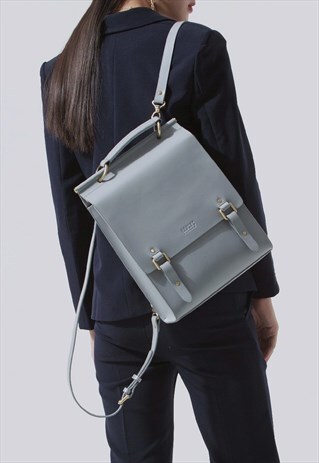 LEATHER URBAN RUCKSACK BACKPACK