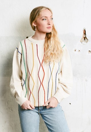 VINTAGE 80S COGGI STYLE JUMPER