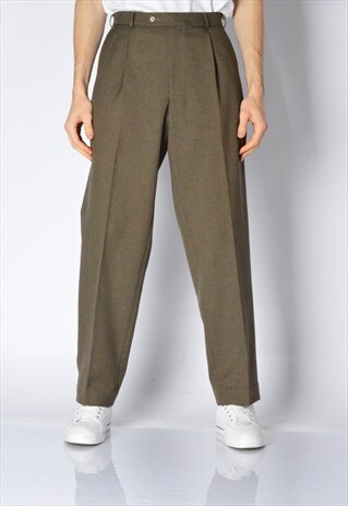 VINTAGE 90S KHAKI BROWN PANTS