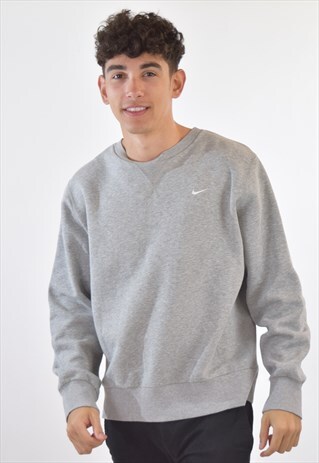 VINTAGE GREY NIKE 90S SWEATSHIRT JUMPER