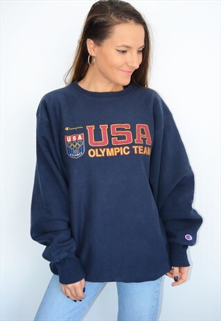 1995 USA ATLANTA OLYMPIC TEAM CHAMPION VINTAGE SWEATSHIRT