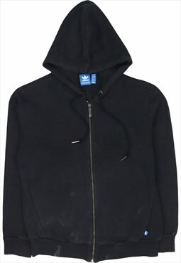 Adidas 90's Zip Up Hoodie Medium Black